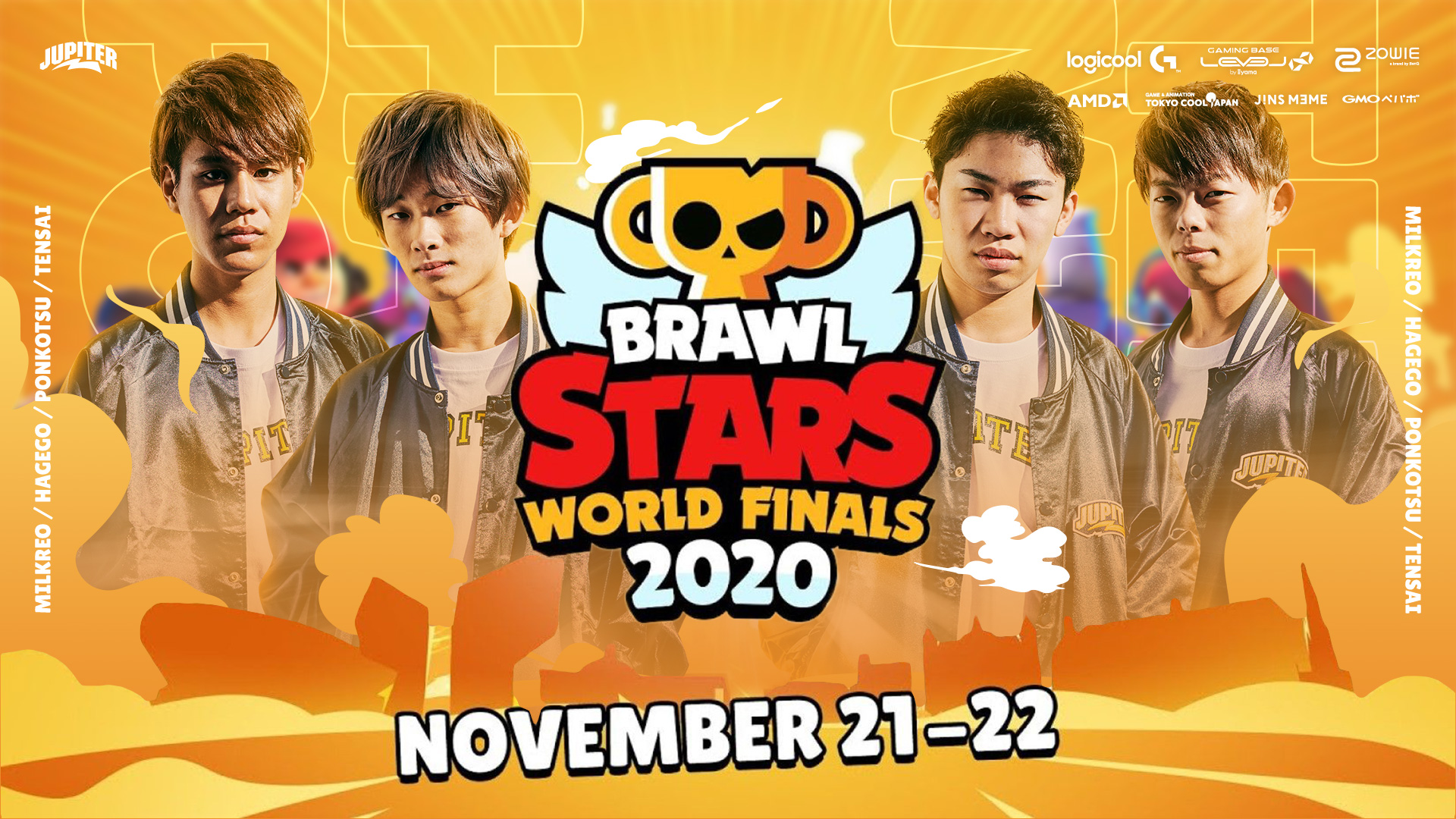 ブロスタ – 『Brawl Stars World Finals 2020』に出場 結果報告