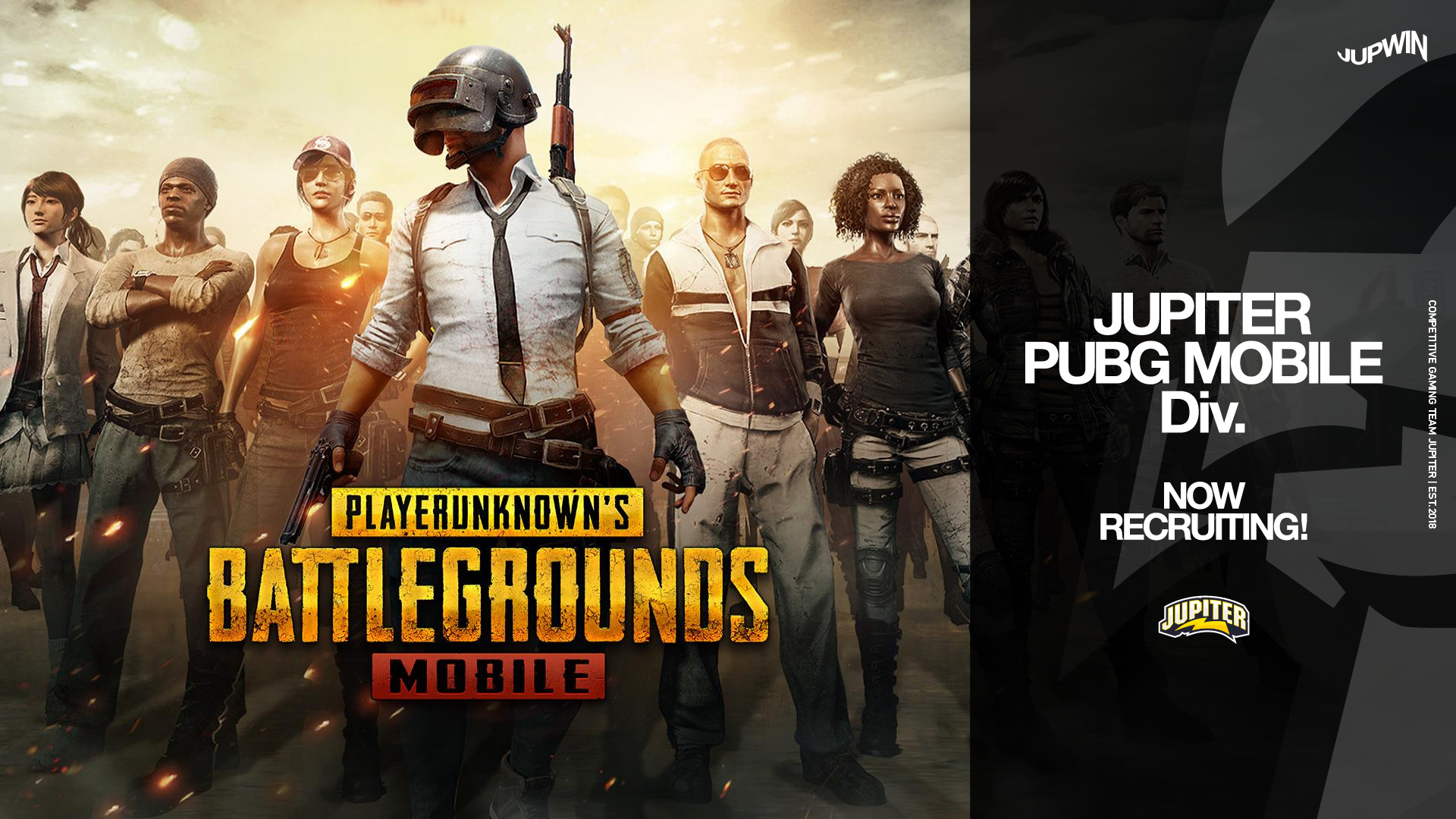 JUPITER joins PUBG MOBILE