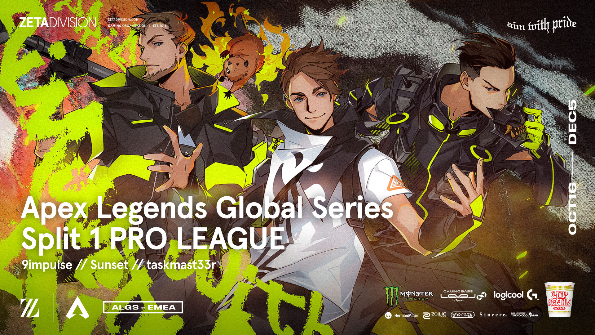 Apex Legends – 『Apex Legends Global Series:Split 1 Pro League – EMEA』に出場