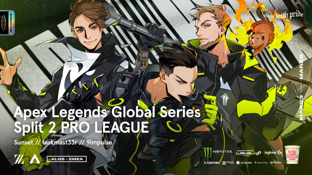 APEX LEGENDS部門 – 『Apex Legends Global Series:Split 2 Pro League – EMEA』に出場