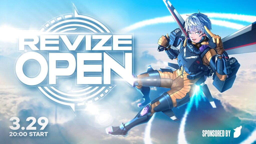 出演情報 – すでたき, Killin9Hit, れんにきが『REVIZE OPEN APEX supported byフェンリル』に出演