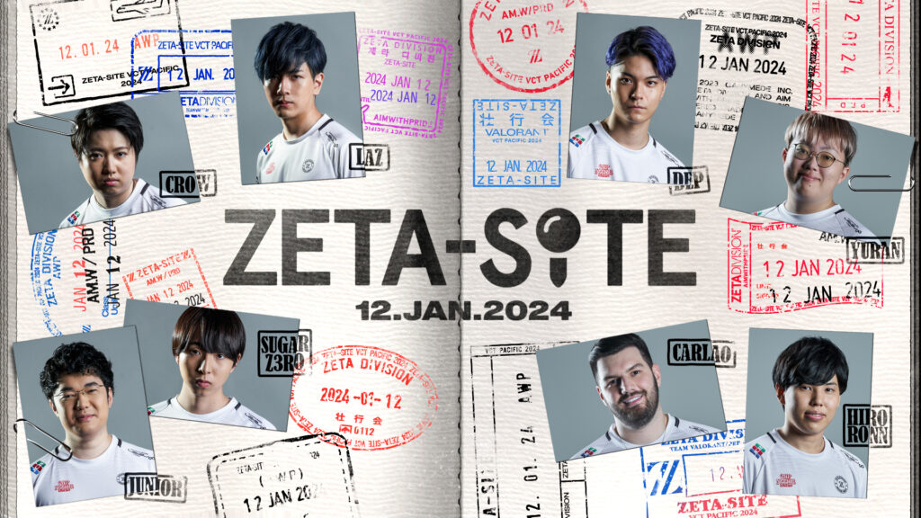 『ZETA-SITE VCT PACIFIC 2024』を開催
