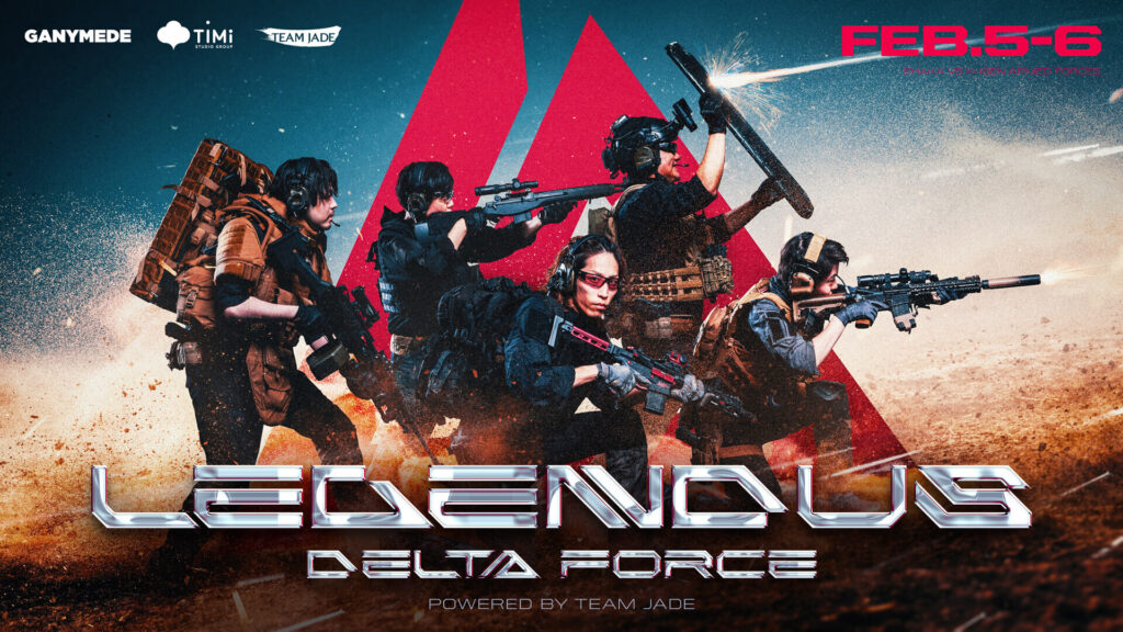 出演情報 – 『LEGENDUS Delta Force Powered by Team Jade』に、k4sen, ta1yo, 焼きパン, 鈴木ノリアキ, Clutch_Fi, けんき, ファン太, crow, Lazが出演