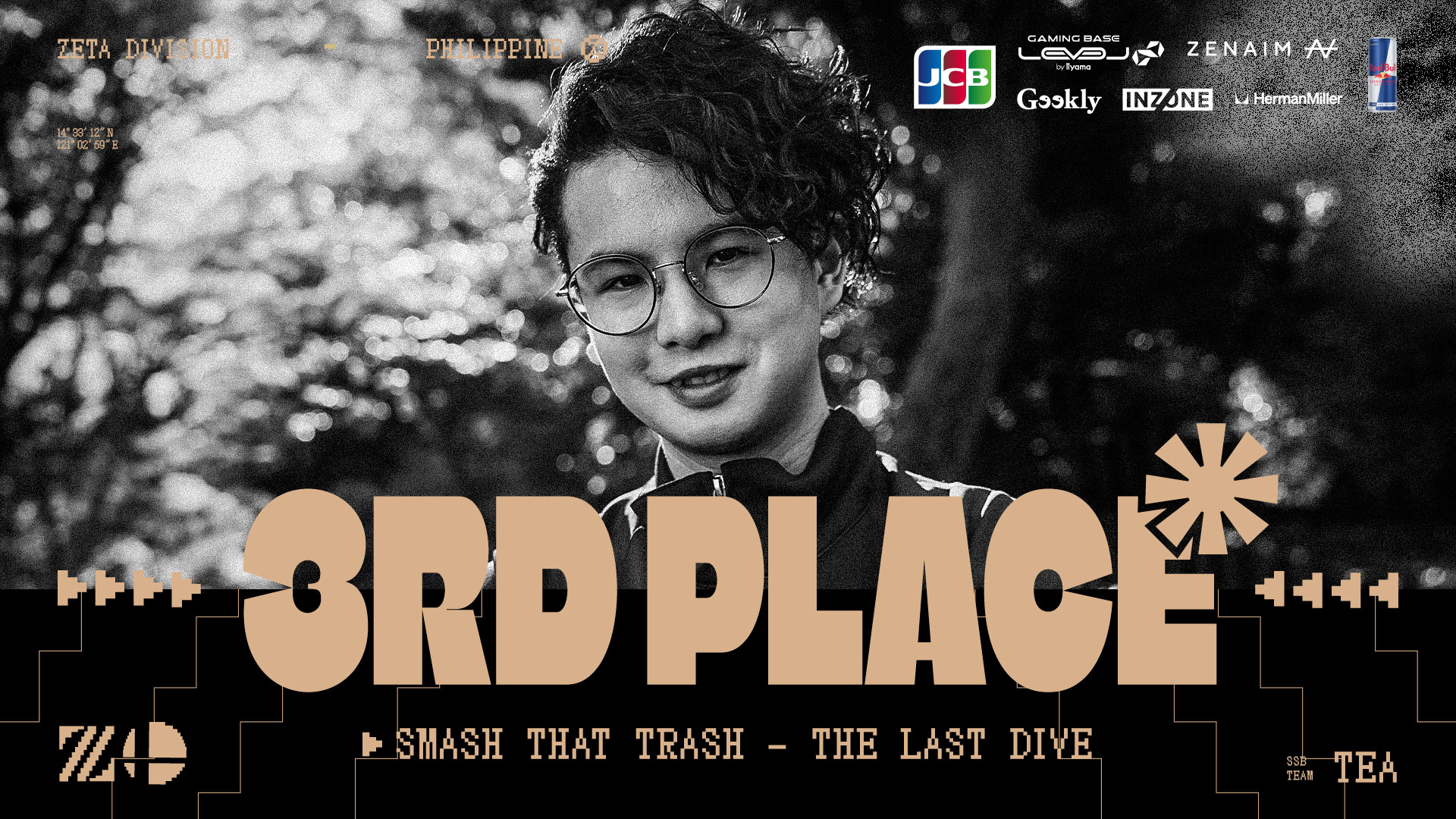 大乱闘スマッシュブラザーズ部門 – 『Smash that Trash: The Last Dive』Tea 3位, Gackt 5位