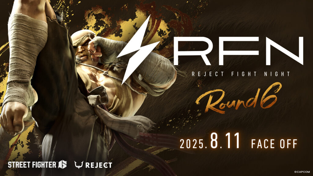 出演情報 – SHAKAが『REJECT FIGHT NIGHT Round6』に出演