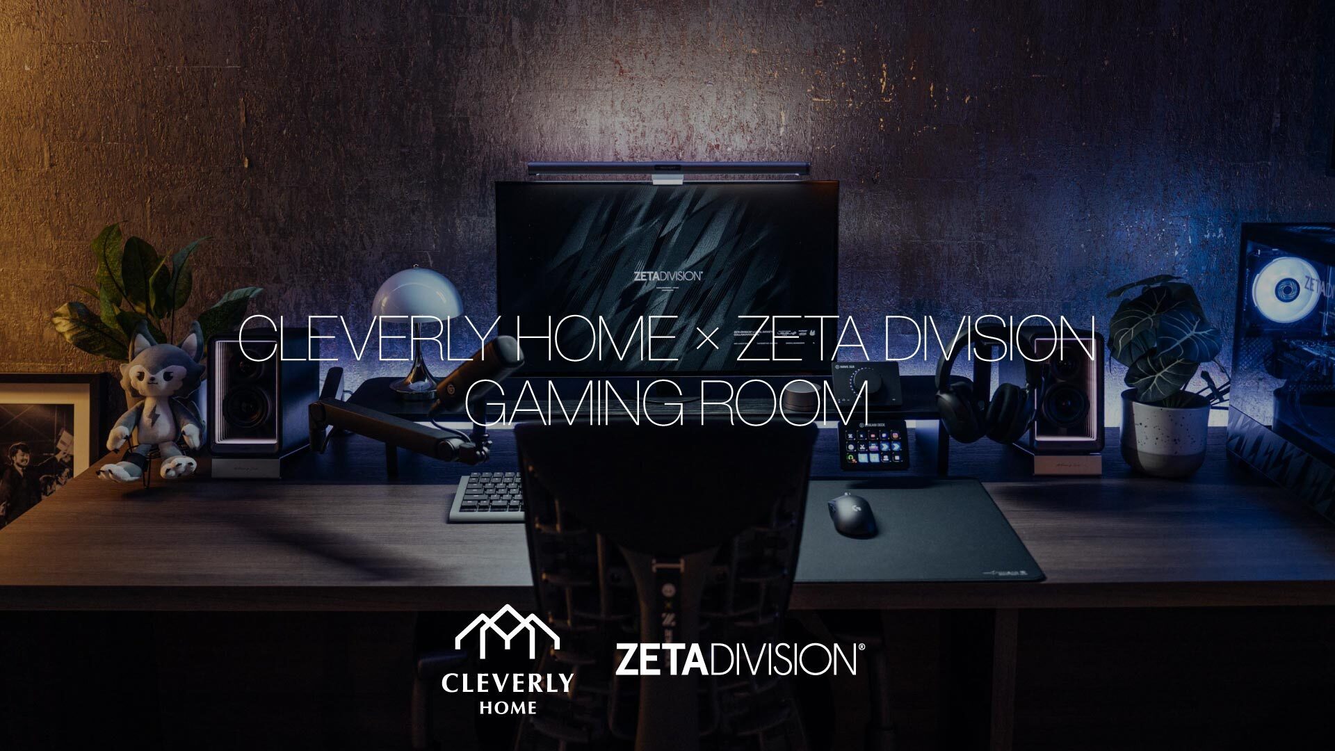 ZETA DIVISIONコラボゲーミングルーム「CLEVERLY HOME × ZETA DIVISION GAMING ROOM」のお知らせ