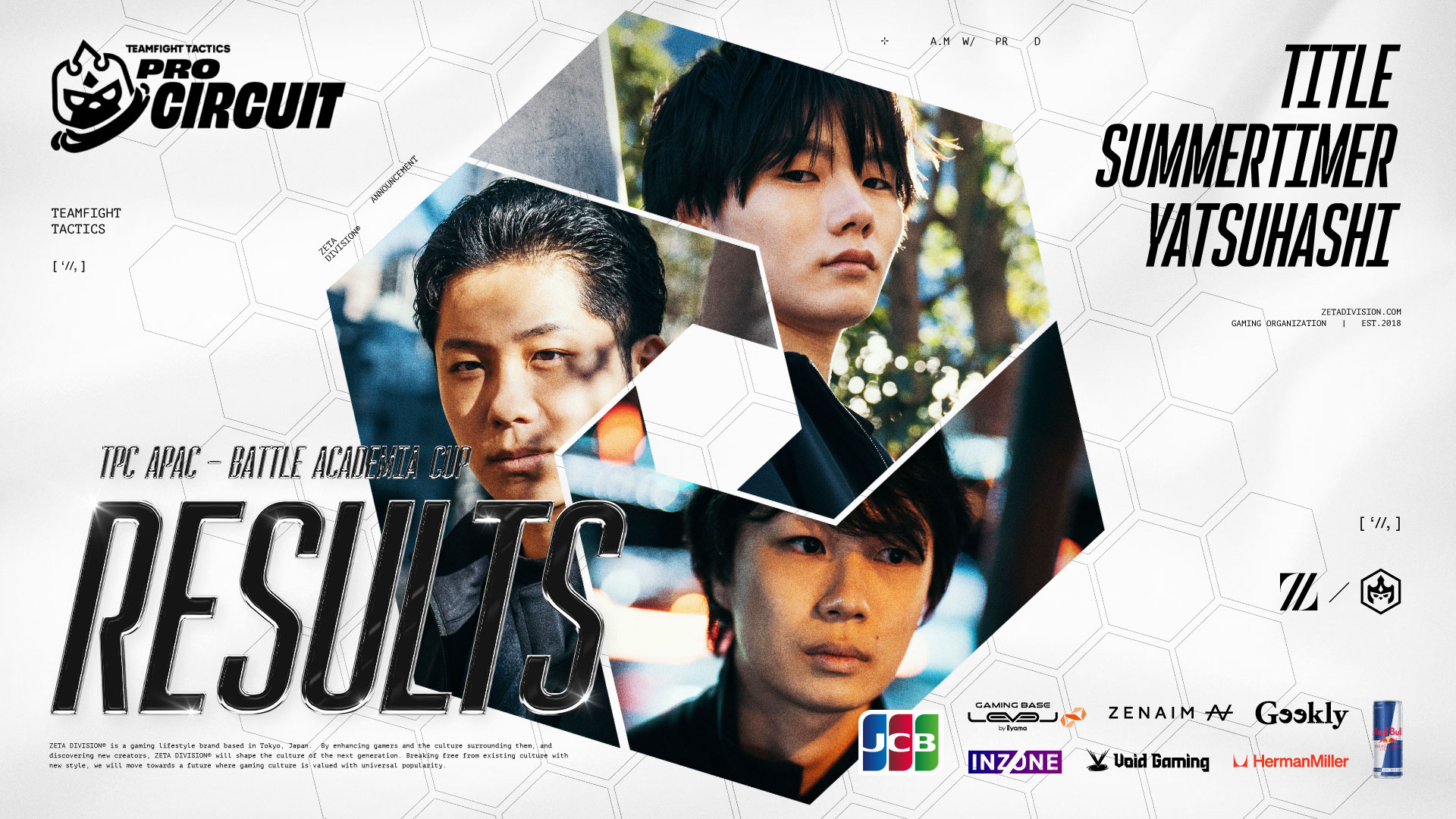 TEAMFIGHT TACTICS部門 – 『TPC APAC Battle Academia Cup』title, summertimer, yatsuhashi 結果報告