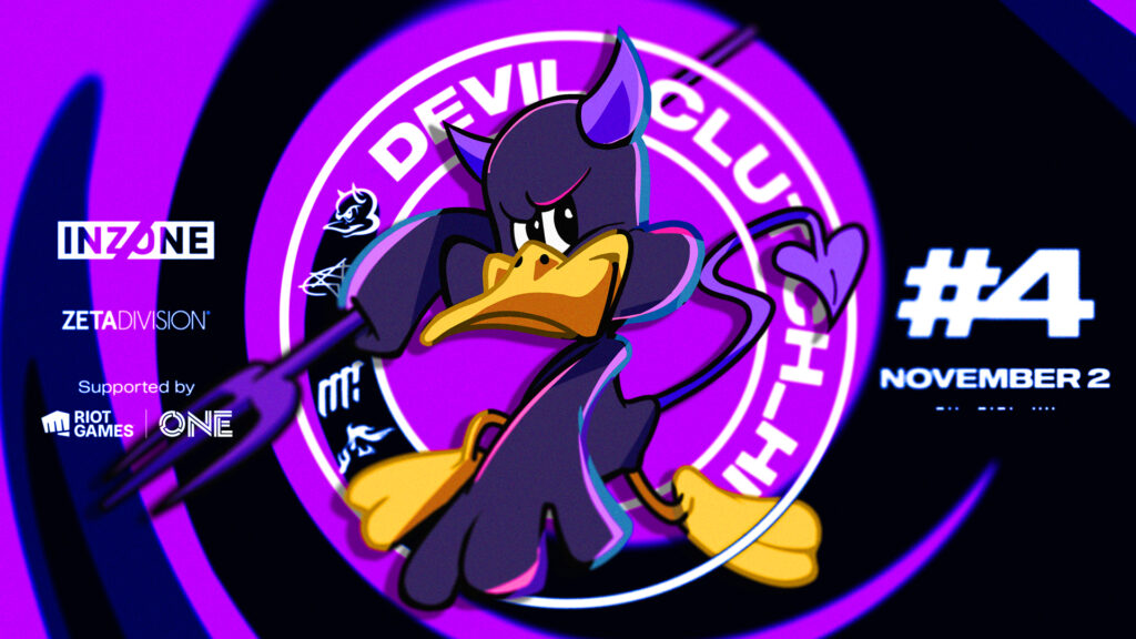 出演情報 – Clutch_Fiが『Devil Clutch杯 #4 Supported by Riot Games ONE』を開催、crow, Laz, acoが出演