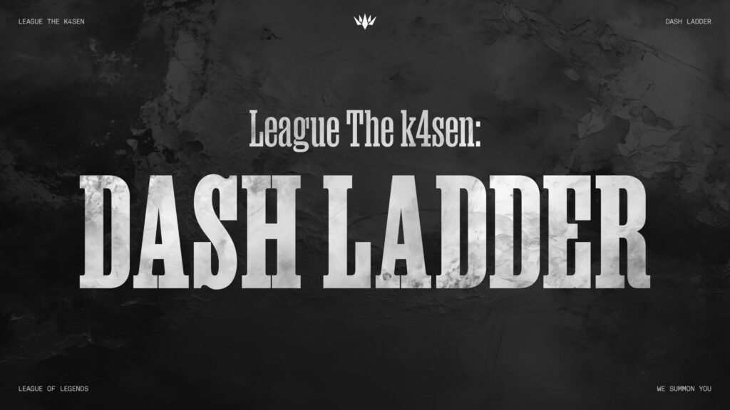 CREATOR部門 – k4senが『League The k4sen: DASH LADDER』の開催を発表