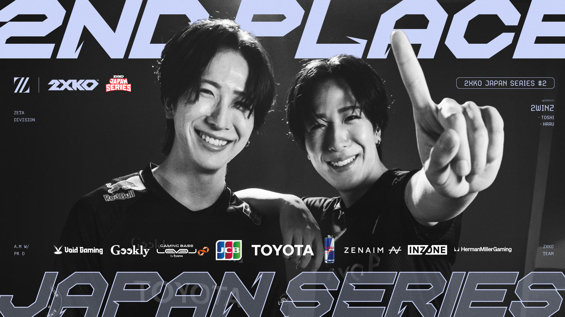 2XKO, GUILTY GEAR部門 – 『2XKO JAPAN SERIES CUP#2』 2WINz Toshi, Haru, ちゅらら結果報告