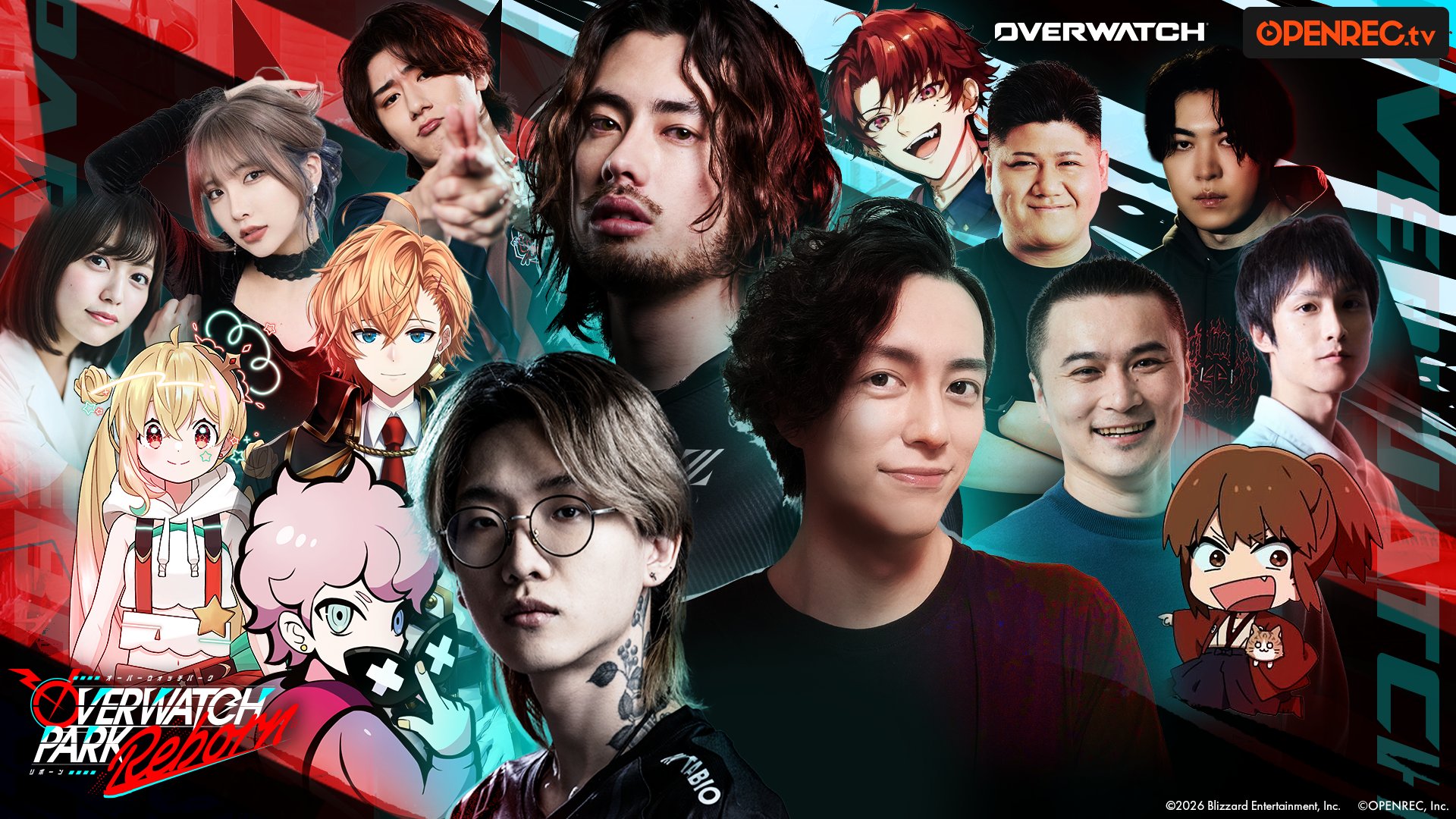 出演情報 – ta1yoが『OVERWATCH PARK REBORN』に出演