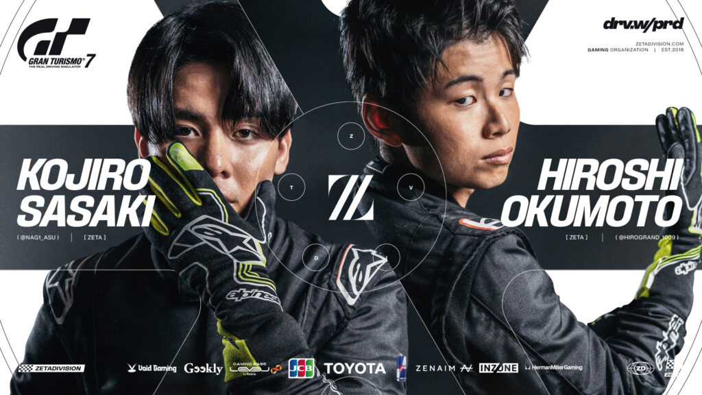 EMOTORSPORTS部門 – 奥本博志, 佐々木虎士郎加入のお知らせ