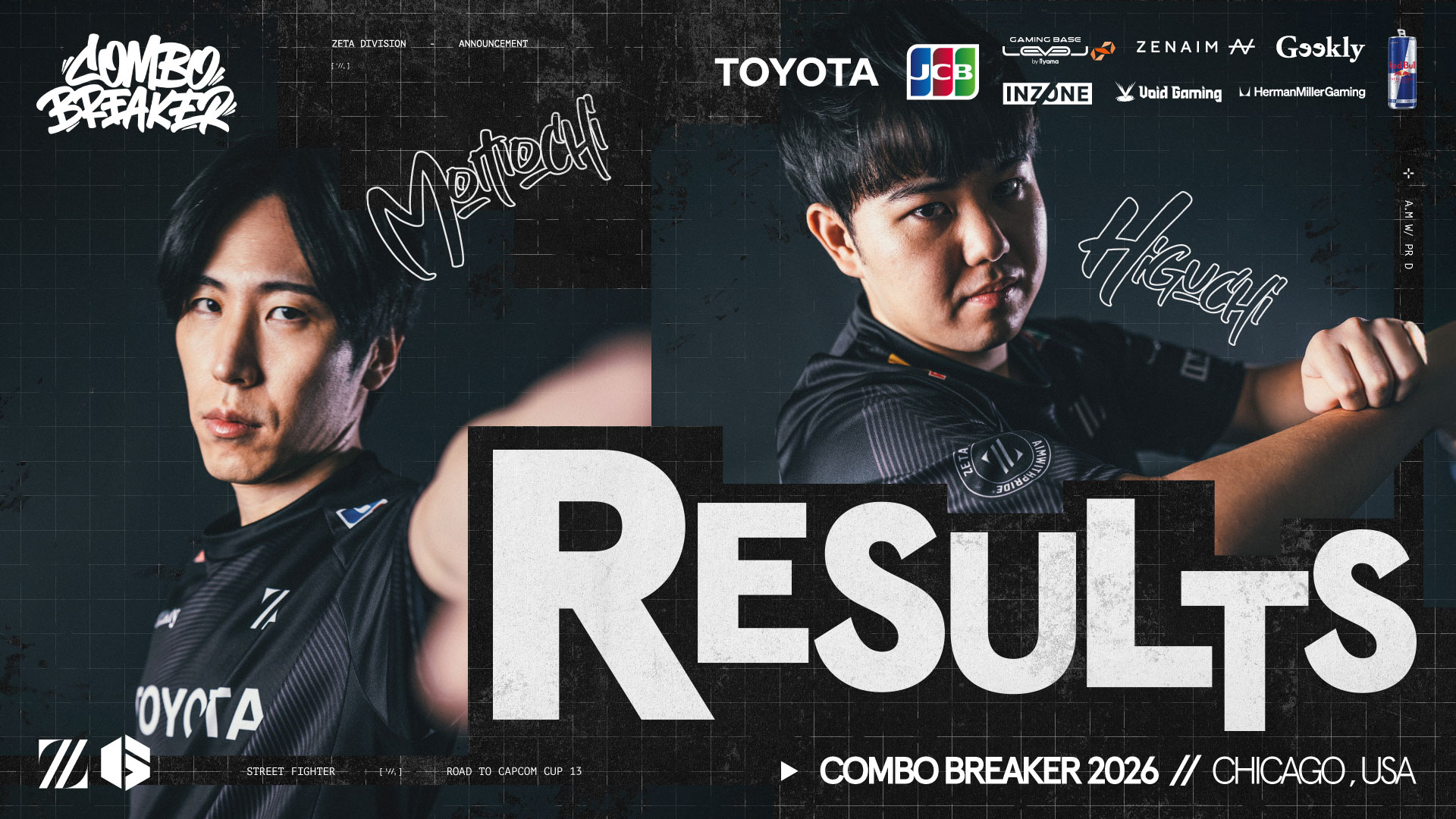 STREET FIGHTER部門 – 『COMBO BREAKER 2026』 ももち, ひぐち 結果報告