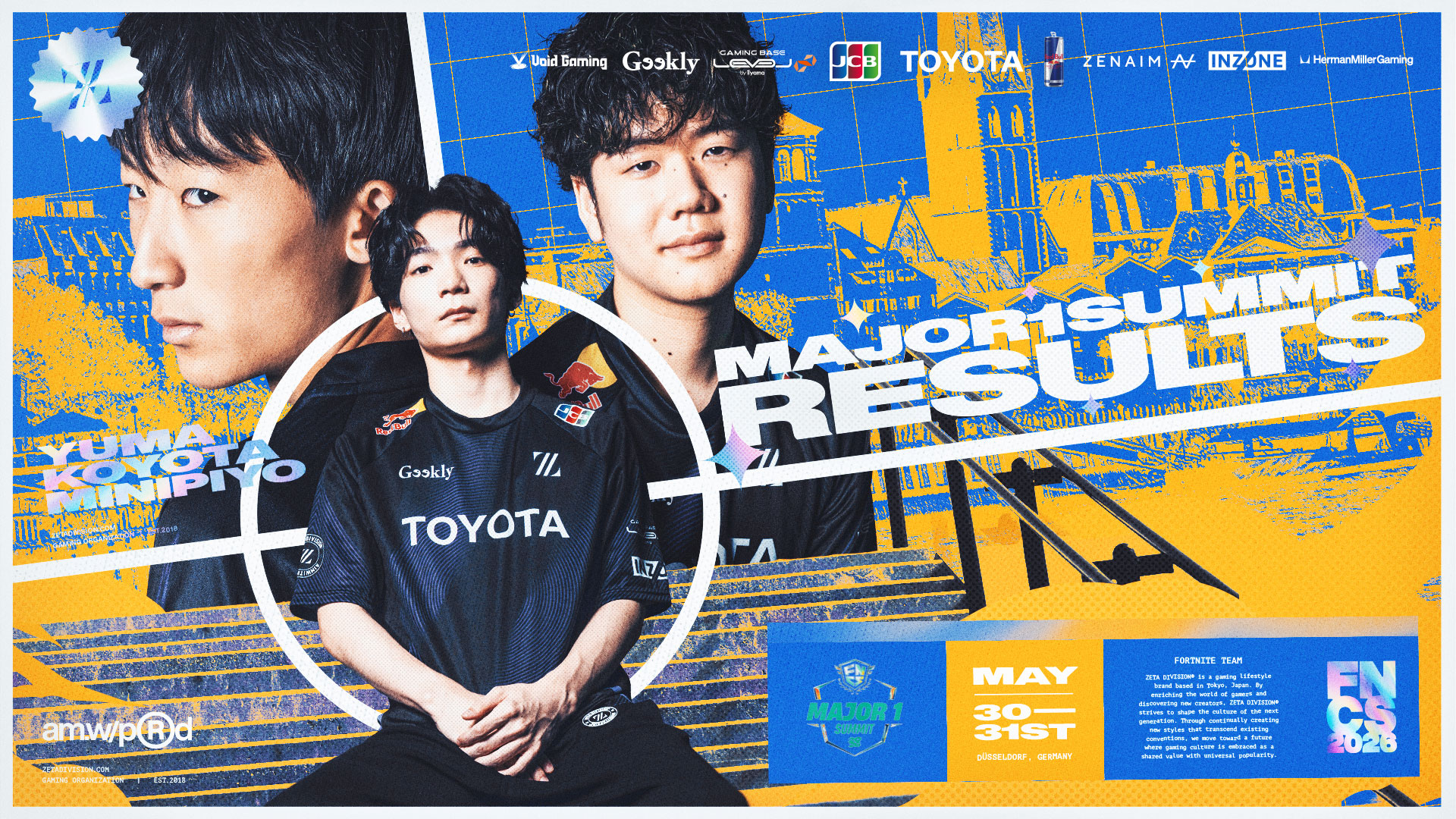 FORTNITE部門 – 『Fortnite Champion Series 2026 Major 1 Summit』 Minipiyo, yuma, Koyota 結果報告