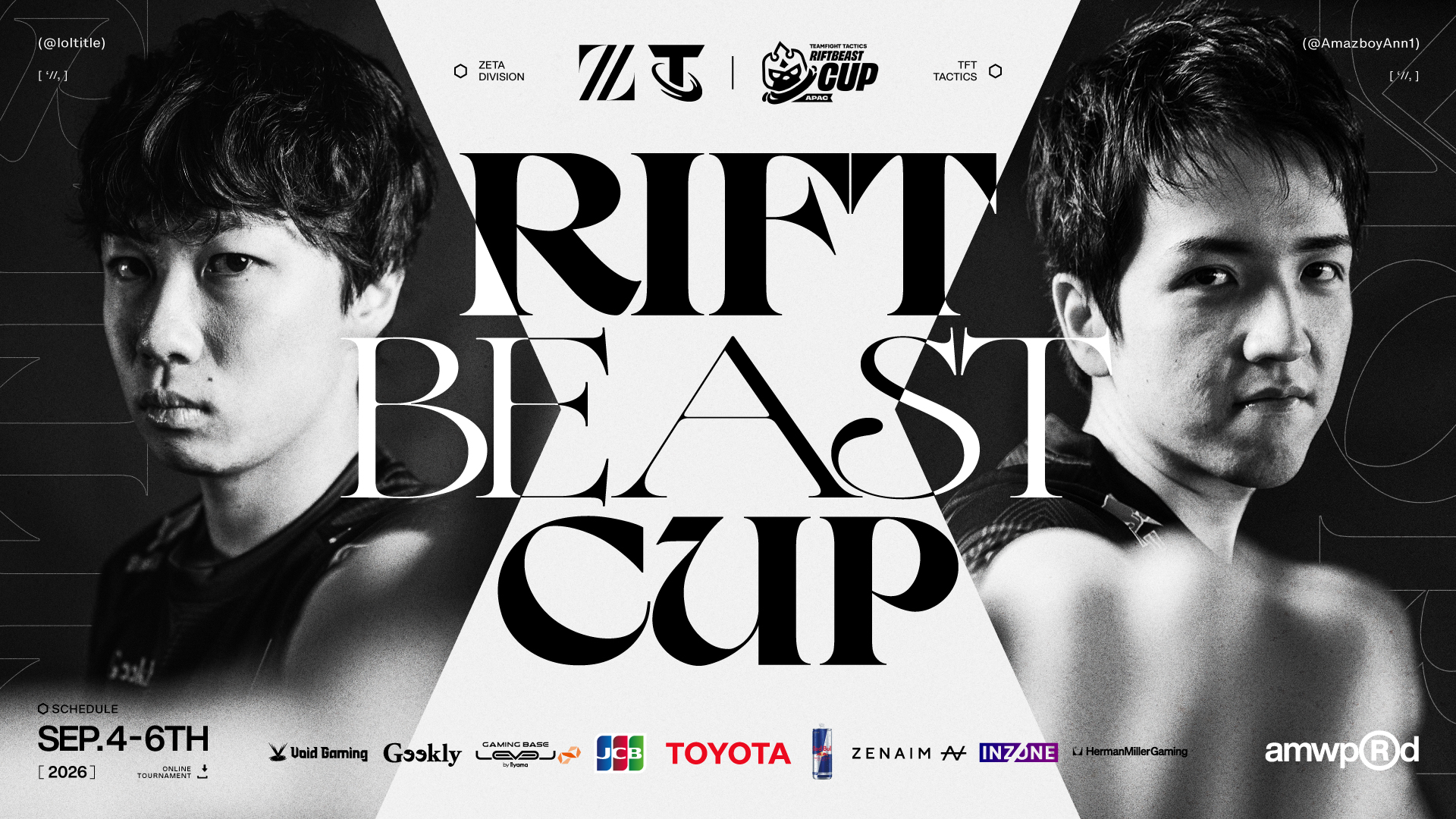 TEAMFIGHT TACTICS部門 – title, moriが『TPC APAC Riftbeast Cup』に出場