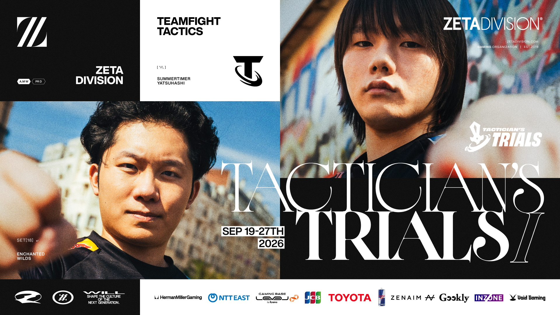 TEAMFIGHT TACTICS部門 – summertimer, yatsuhashiが『Enchanted Wilds APAC Tactician’s Trials Ⅰ』に出場