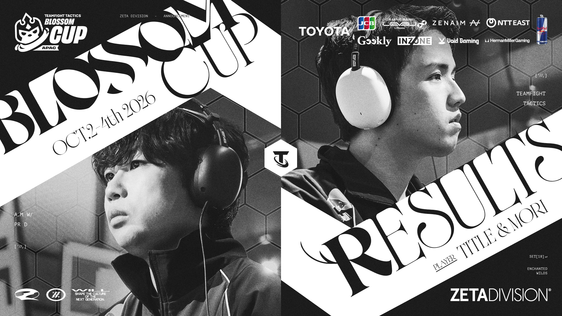 TEAMFIGHT TACTICS部門 – 『TPC APAC Blossom Cup』 title, mori 結果報告